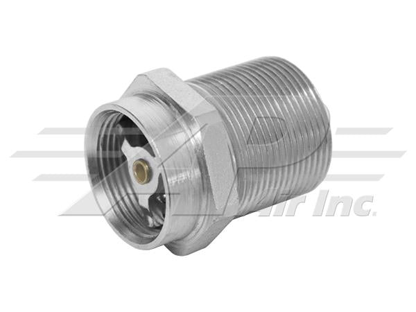 # 8 Male Coupler Half With Valve