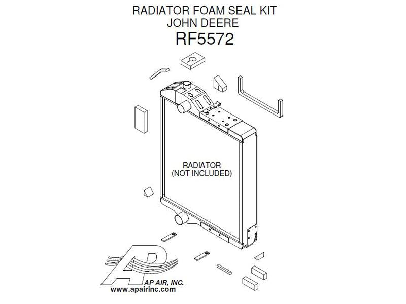 Radiator Foam Seal Kit - RF5572