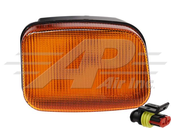 LED Amber Cab Light, Right - 4.75" x 3.25" x 2.5" - 3-58437