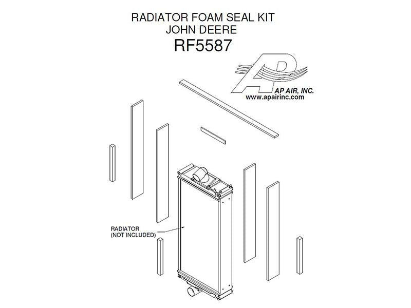 Radiator Foam Seal Kit - RF5587