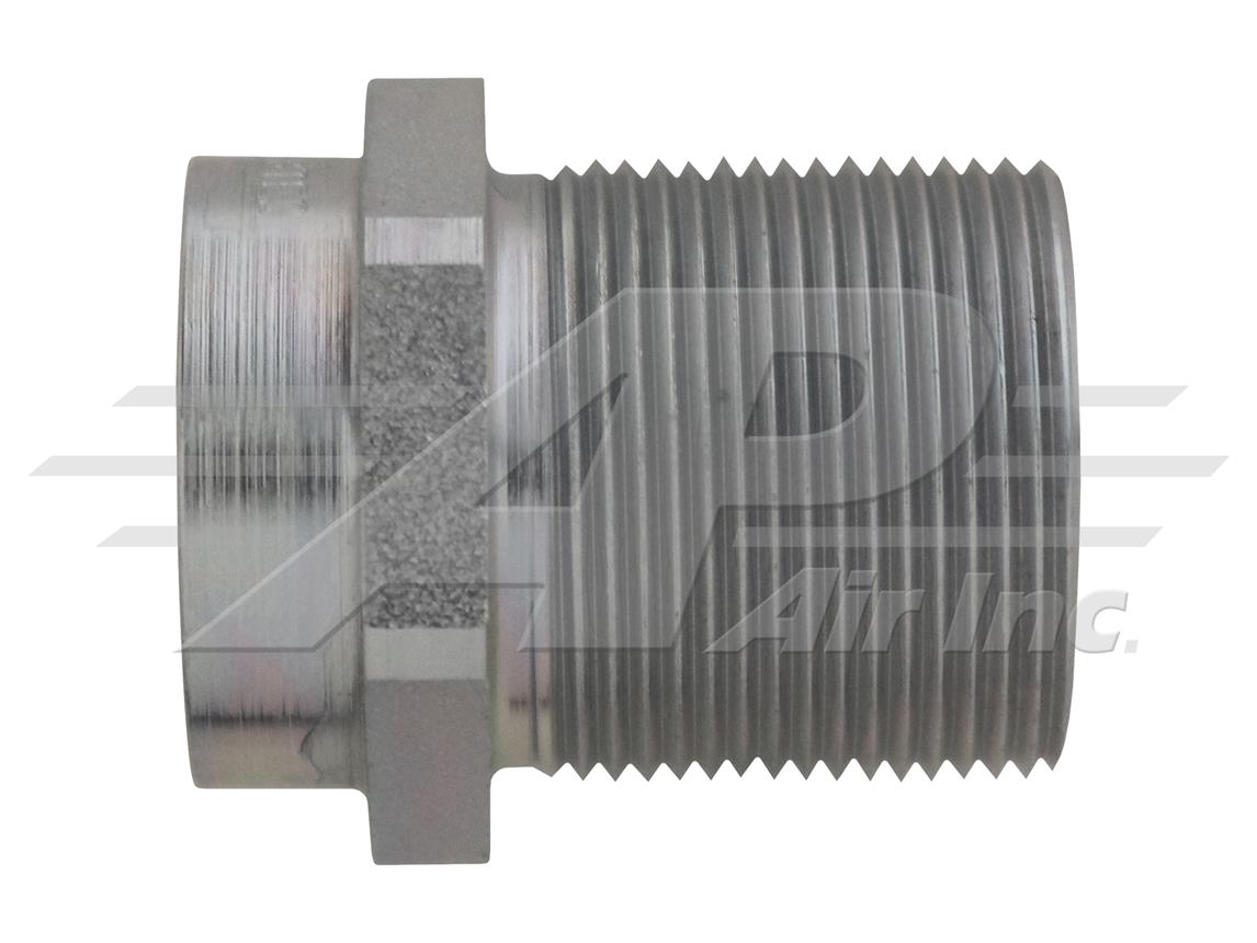 # 8 Male Coupler Half With Valve - 451-1001