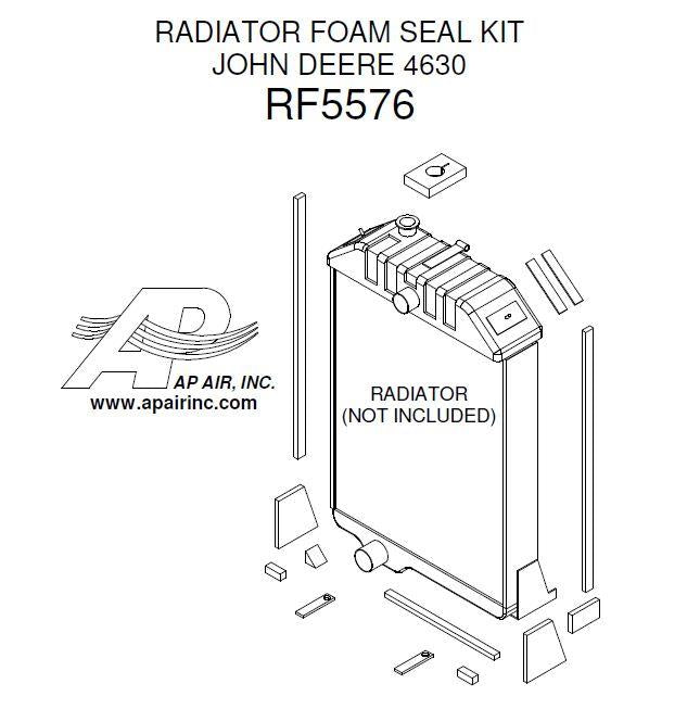 Radiator Foam Seal Kit - RF5576
