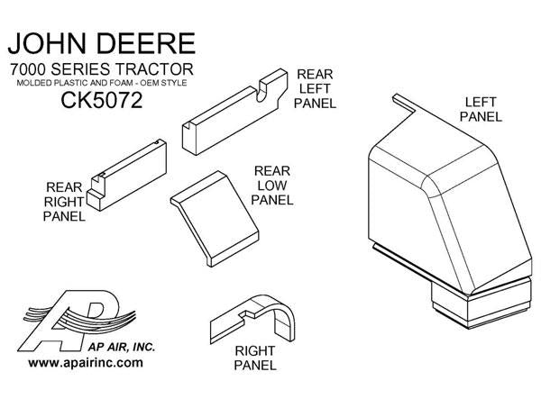 OEM Style Lower Cab Kit - Multi Brown - CK5072