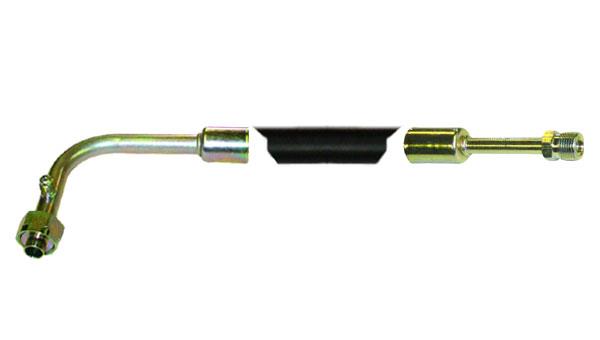 Suction Hose - Compressor End Early Serial Number EARLY serial number