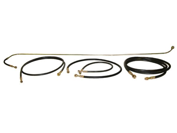 Hose Kit - Flare - With Rubber Suction Hose Early Serial Number EARLY serial number