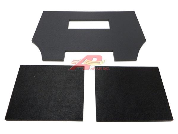 John Deere Combine 3 Piece Headliner - Black