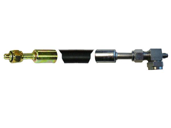 Compressor to Condenser - High Pressure Hose Late Serial Number LATE serial number