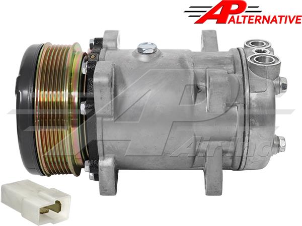 Alternative Compressor SD510 - 125mm, 6 Groove Clutch 12V