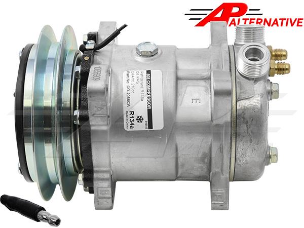 Aftermarket Sanden SD508, 6" Single Groove, Vertical Tube O-Ring