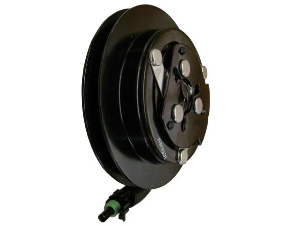 Sanden Style Clutch - 146mm, 1 Groove, 12V