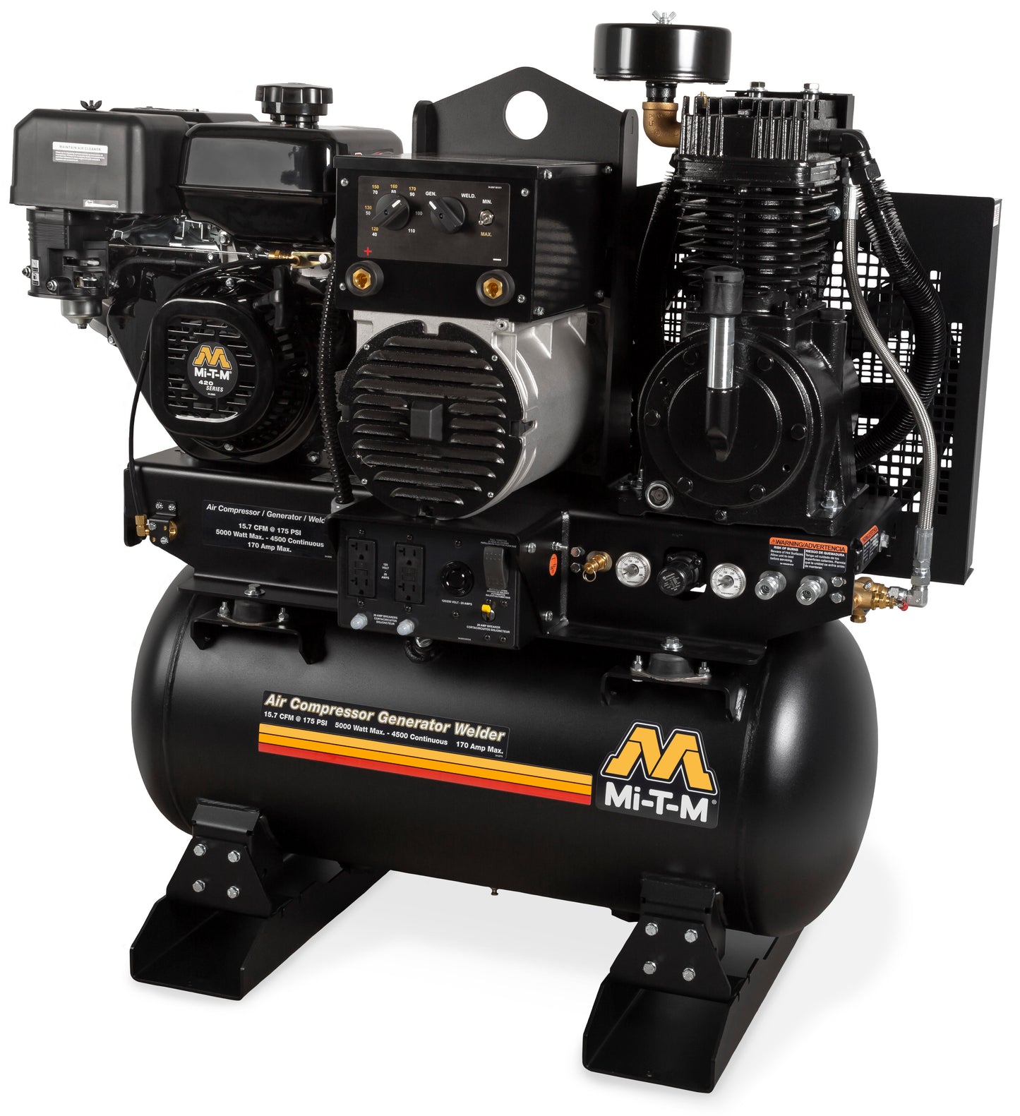 Mi-T-M AGW-SM14-30M air compressor generator welder
