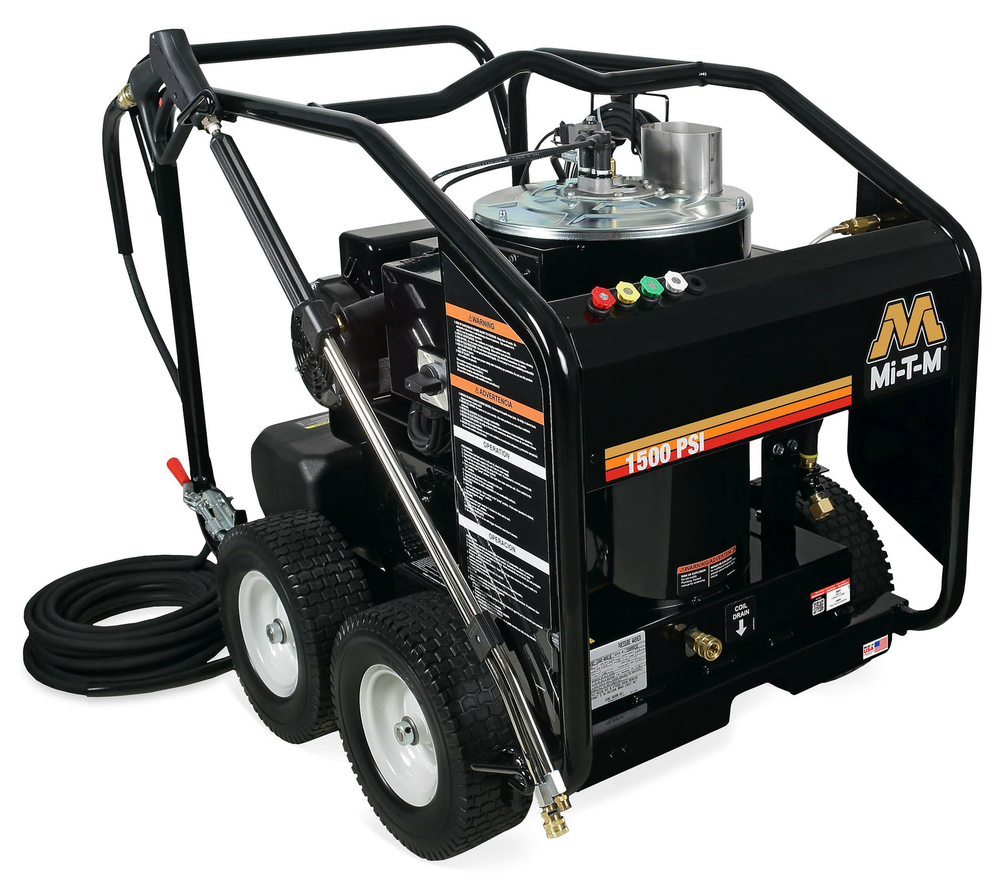 Mi-T-M HSE-1502-0MG10 1500 PSI pressure washer