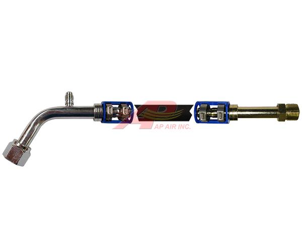 2 Piece All Rubber Compressor to Roof Suction Hose