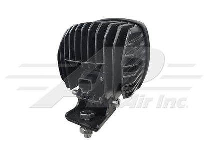 LED Flood Beam Light - 4.5" Semi-Round, 35W - 3-3456