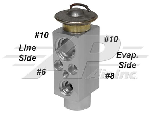 Expansion Valve with #10 Outlet Port - 903-745