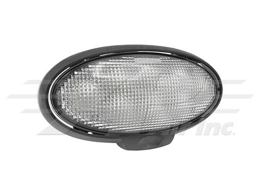 Oval Flush Mount LED Amber Cab Light - 3-8070
