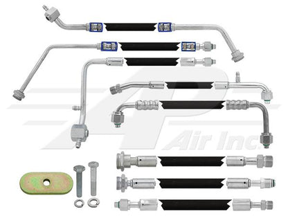 8 Piece All Rubber Complete Hose Kit - 730-621378