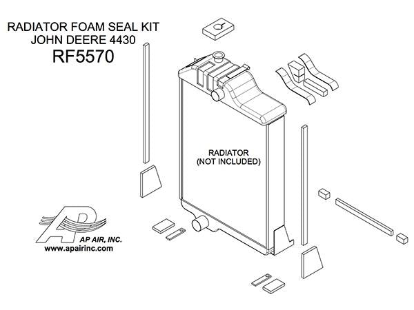 Radiator Foam Seal Kit - RF5570