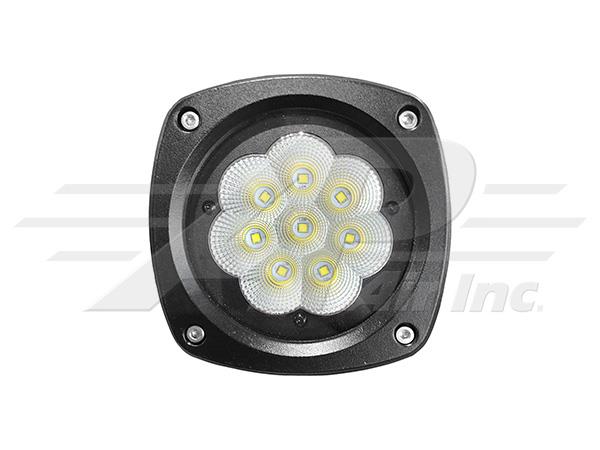LED Flood Beam Light - 4.5" Semi-Round, 35W - 3-3456