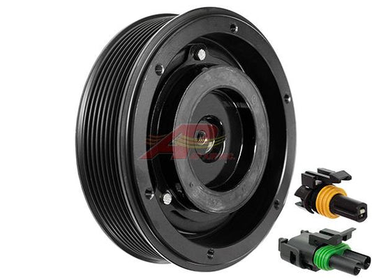 Complete Clutch Kit with Hub, Pulley, Coil, and Dust Cover - 600-3045