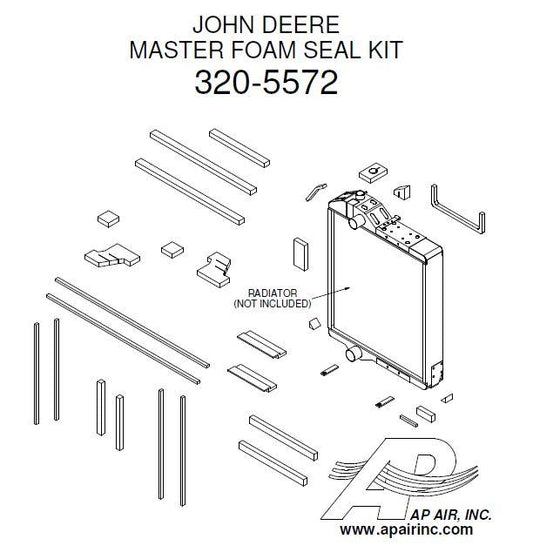Master Radiator Foam Sea Kit - 320-5572