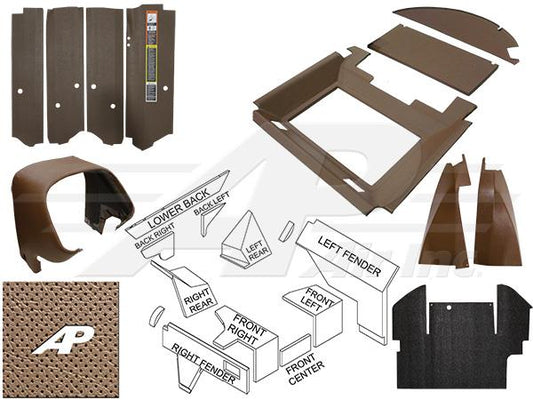 Complete Interior Cab Kit - Brindle Brown - INT5050