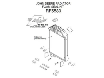 Radiator Foam Seal Kit - RF5580