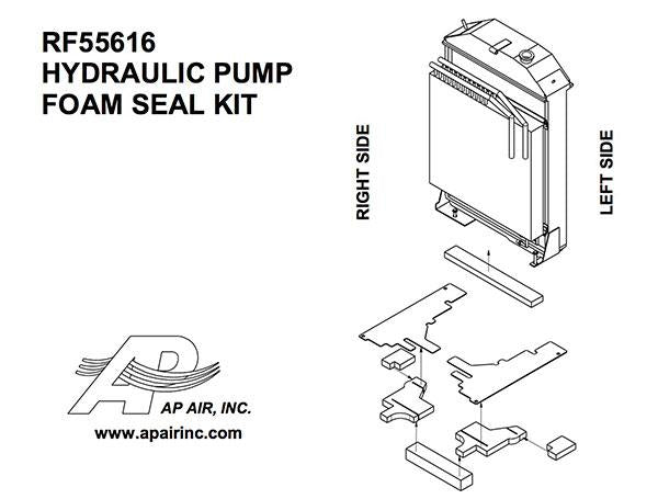 Hydraulic Pump and Condenser Foam Seal Kit - RF55616