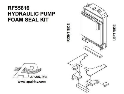 Hydraulic Pump and Condenser Foam Seal Kit - RF55616