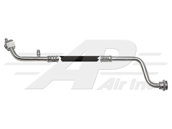 Suction Hose - Compressor End - with Dual R12 and R134 Charge Ports - 7-256380
