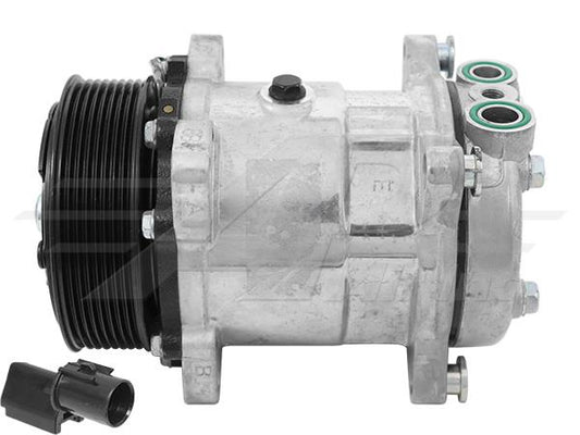 OE Sanden Compressor SD5H14 -119m, 8 Groove Clutch 12V - 509-5549