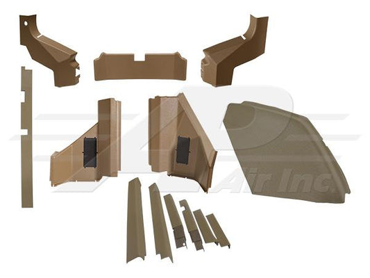 Mid Series Lower Cab with Post Kit - Tan - CK50622