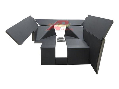 Early Series Qwik Fit Lower Cab Kit - Black - CK50302