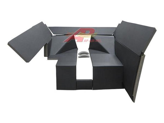 Early Series Qwik Fit Lower Cab Kit - Black - CK50302