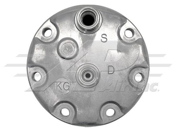 OE Sanden Compressor SD7H13 - 119mm, 8 Groove Clutch 12V - 509-3989