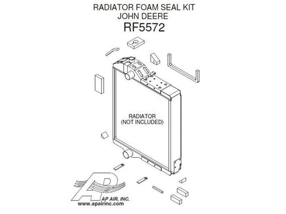 Radiator Foam Seal Kit - RF5572