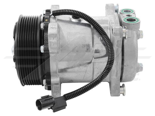 OE Sanden Compressor SD5H14 -119m, 8 Groove Clutch 12V - 509-5549
