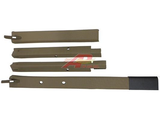 JD 4WD 60 Series Premium Post Kit - Sailcloth Tan - CK5064-P2