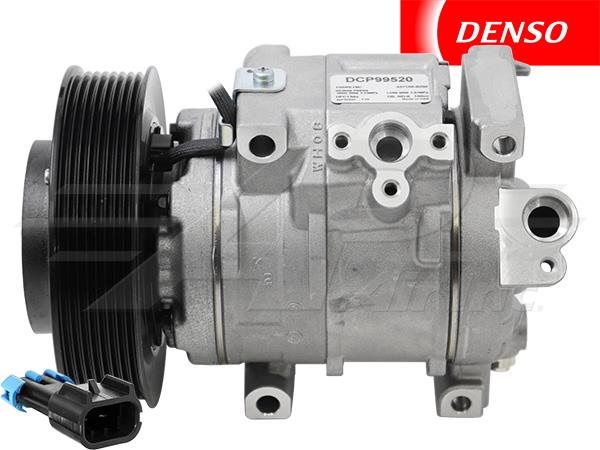 OE Denso Compressor 10SRE18C - 144mm, 8 Groove Clutch, 12V - 503-1668