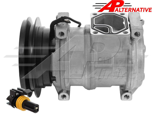 Alternative Denso Compressor 10PA17C - 146mm, Single Groove Clutch, 12V - 503-1253