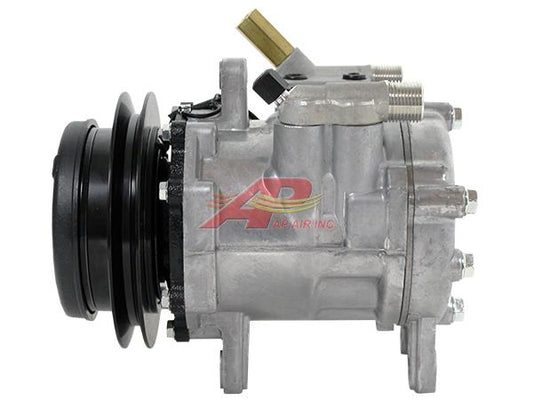 HD Sanden Style Denso - 146mm, 1 Groove Clutch, 12V - With Manifold Kit - 503-1172