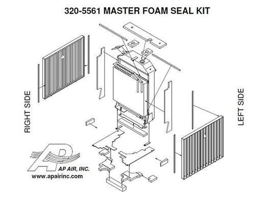 Master Foam Seal Kit - 320-5561