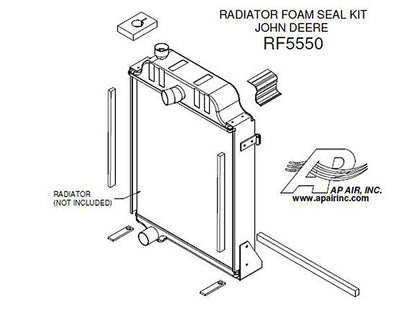 Radiator Foam Seal Kit - RF5550