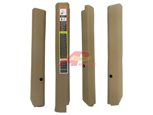 Qwik Fit Cab Post Kit - Sailcloth Tan - CK5056-P2