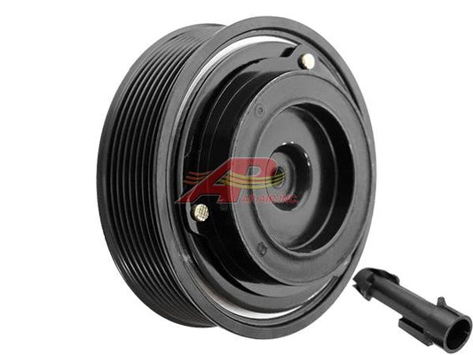 Denso Clutch - 124.5mm, 8 Grooves, 12V - 600-3025