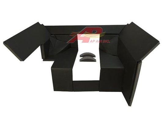 Early Series Qwik Fit Lower Cab Kit - Black - CK50312