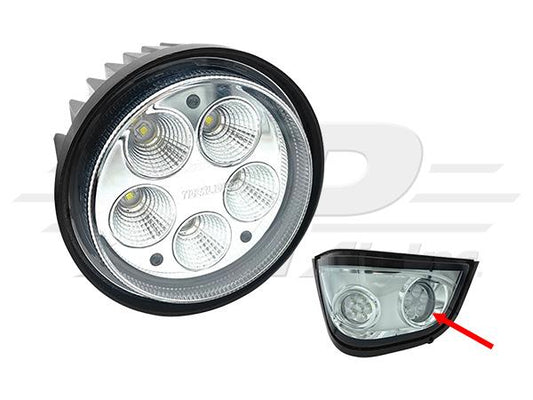 LED Large Round Head Light Insert - 3-8620