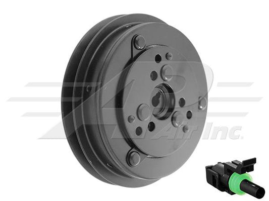 Alternative Denso Clutch - 146mm, 1 Groove, 12V - 600-3001