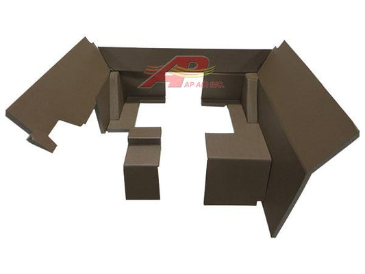 Qwik Fit Lower Cab Kit - Brindle Brown - CK50572-BB