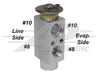 Expansion Valve with #10 Outlet Port - 903-745